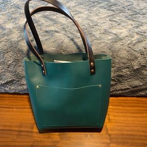 New Portland Leather Small Tote